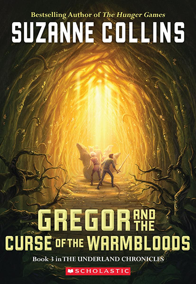 Gregor and the Curse of the Warmbloods book cover